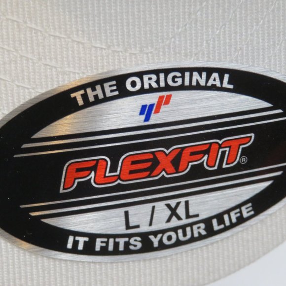 Volcom Mens Full Stone Flexfit Cap L / XL Xfit White New Hat - Picture 2 of 11